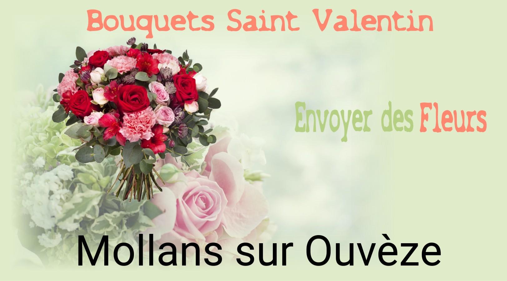 Roses de Saint-Valentin livrées à Mollans-sur-Ouvèze